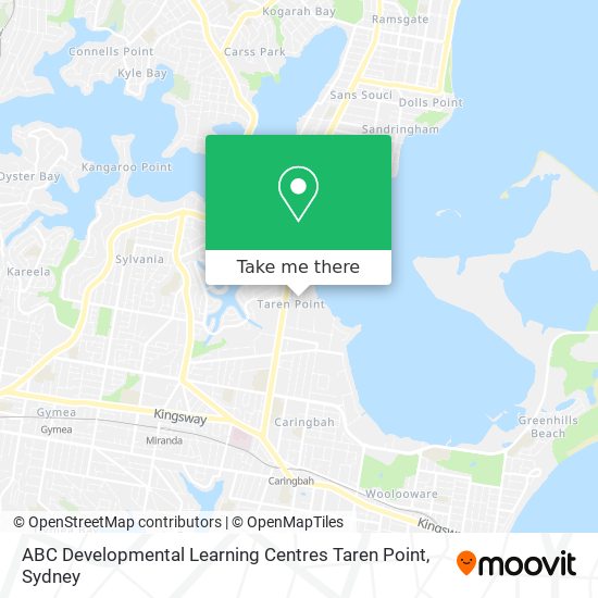 Mapa ABC Developmental Learning Centres Taren Point