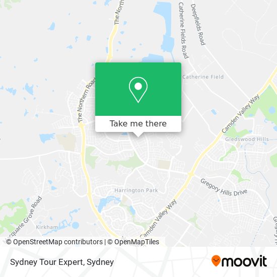 Sydney Tour Expert map