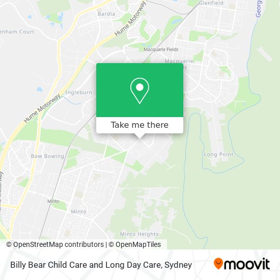Billy Bear Child Care and Long Day Care map