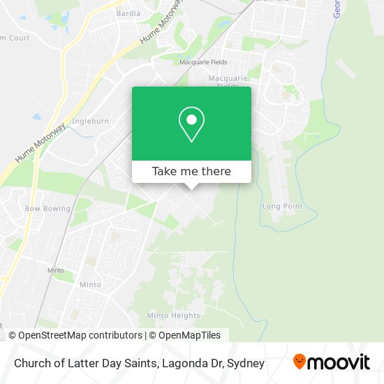 Church of Latter Day Saints, Lagonda Dr map