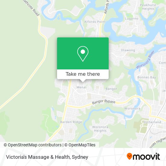 Mapa Victoria's Massage & Health