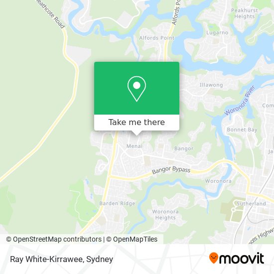 Ray White-Kirrawee map