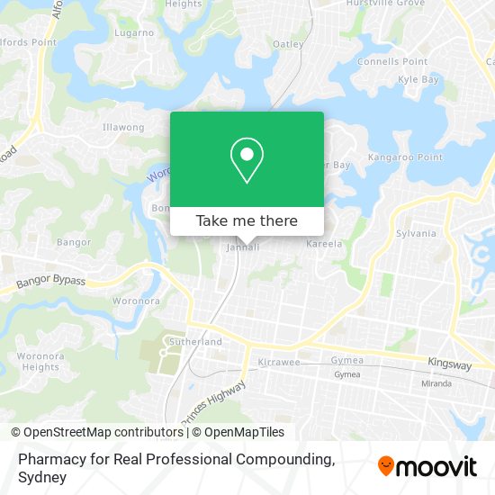 Pharmacy for Real Professional Compounding map