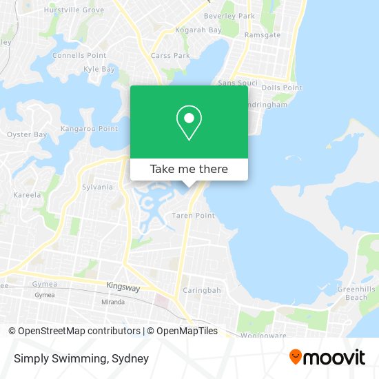 Simply Swimming map