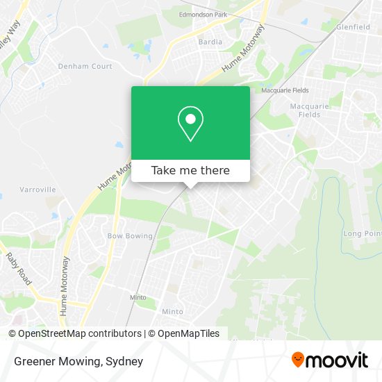 Greener Mowing map