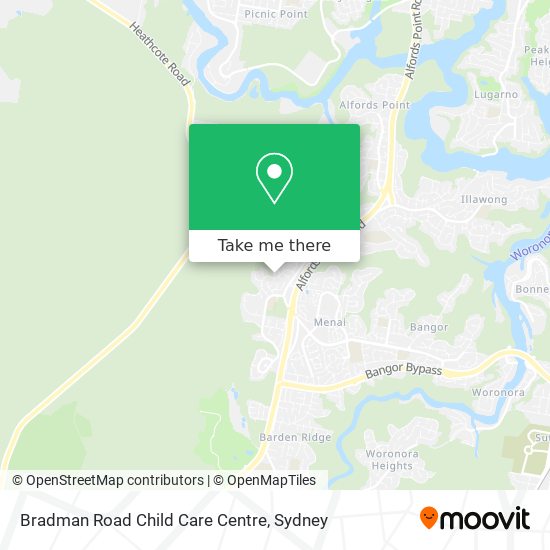 Bradman Road Child Care Centre map