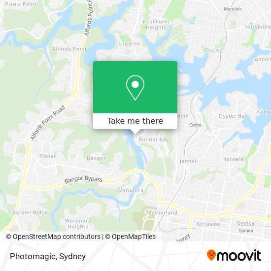 Photomagic map