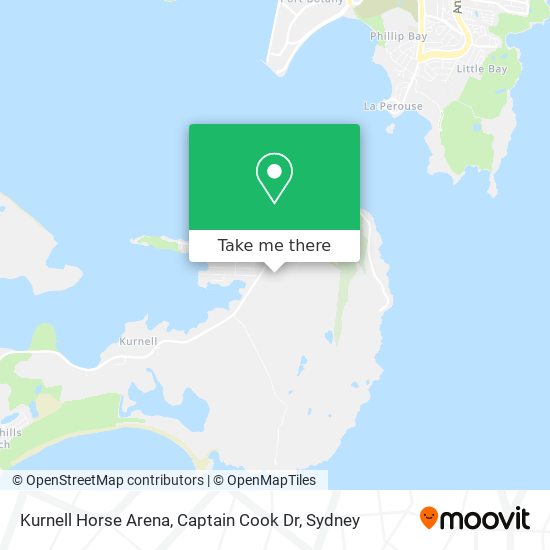 Kurnell Horse Arena, Captain Cook Dr map