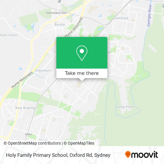 Holy Family Primary School, Oxford Rd map