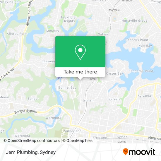 Jem Plumbing map