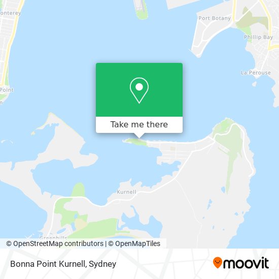 Bonna Point Kurnell map