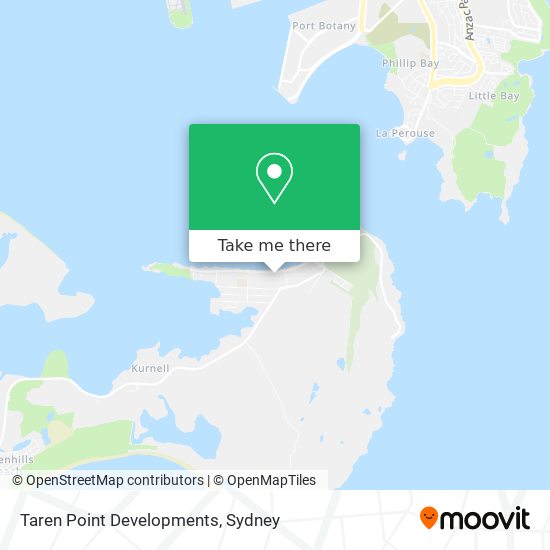 Taren Point Developments map