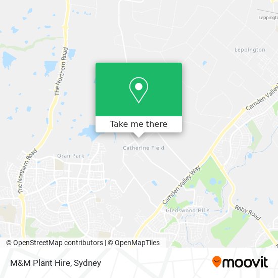 M&M Plant Hire map