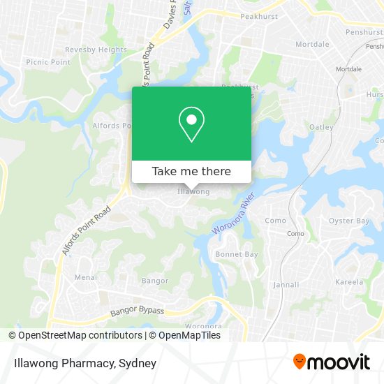 Illawong Pharmacy map