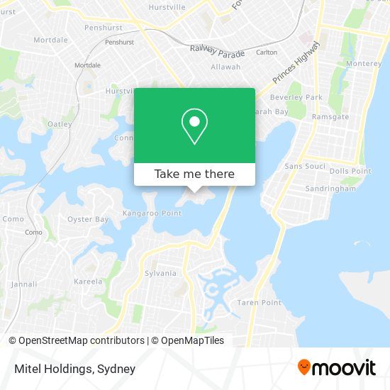Mitel Holdings map