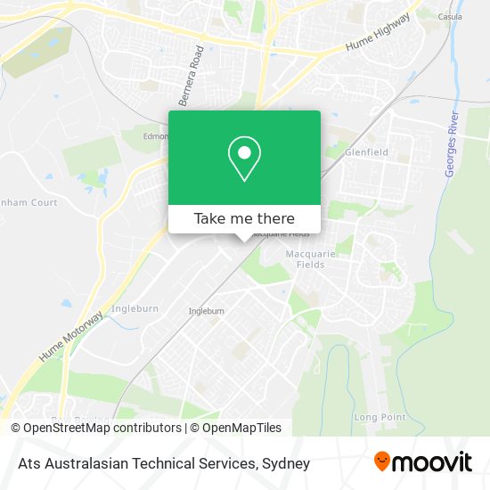 Ats Australasian Technical Services map