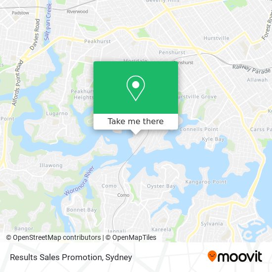 Results Sales Promotion map