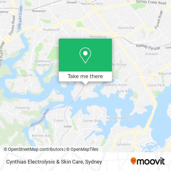 Cynthias Electrolysis & Skin Care map