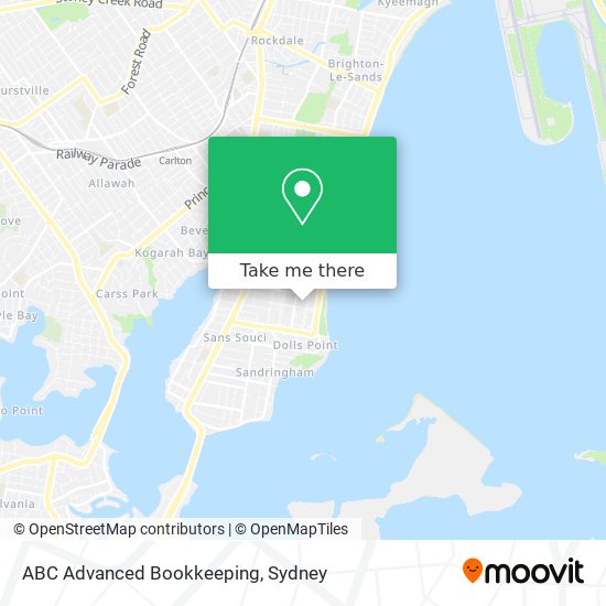 ABC Advanced Bookkeeping map