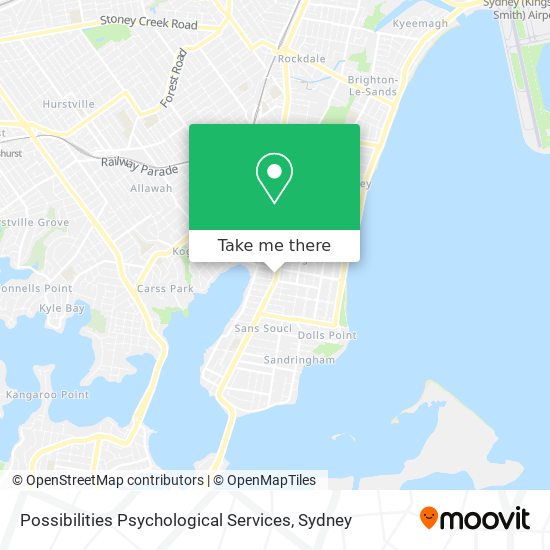 Possibilities Psychological Services map