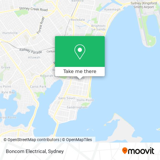 Mapa Boncom Electrical
