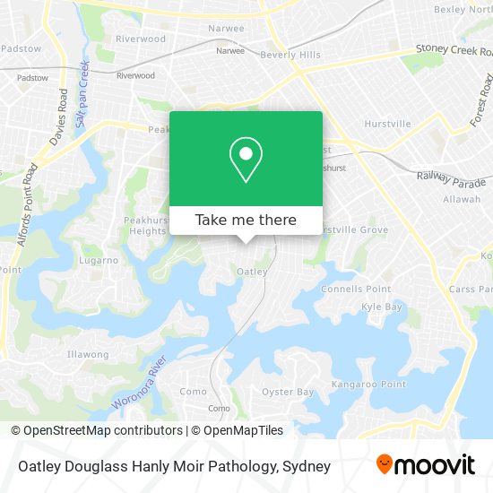 Mapa Oatley Douglass Hanly Moir Pathology