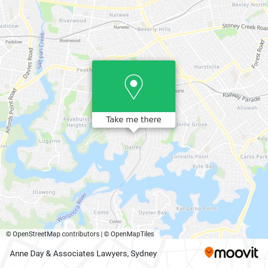 Anne Day & Associates Lawyers map