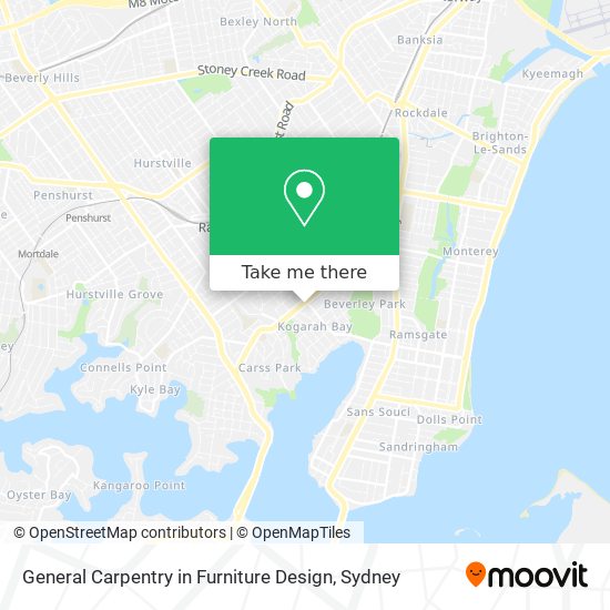 General Carpentry in Furniture Design map