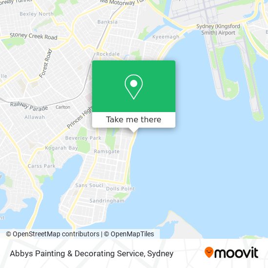 Abbys Painting & Decorating Service map