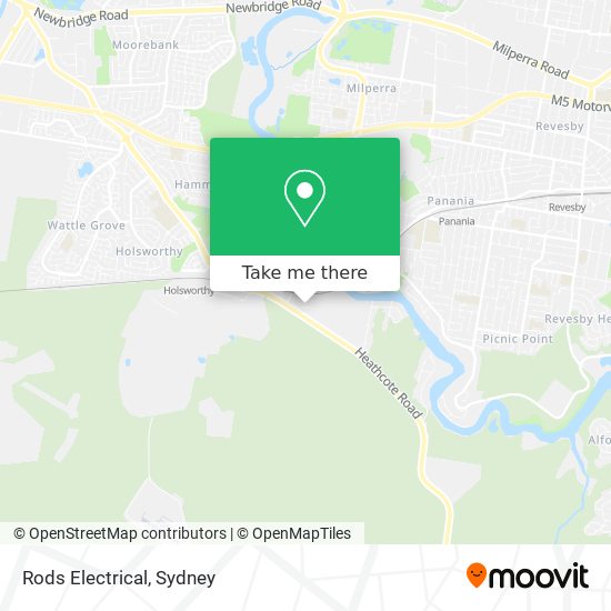 Rods Electrical map