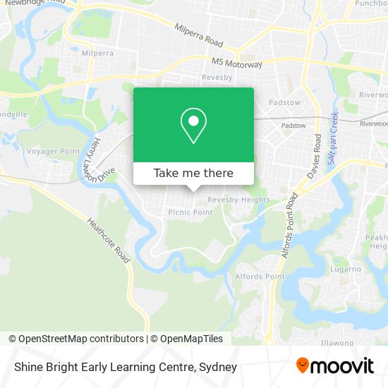 Shine Bright Early Learning Centre map