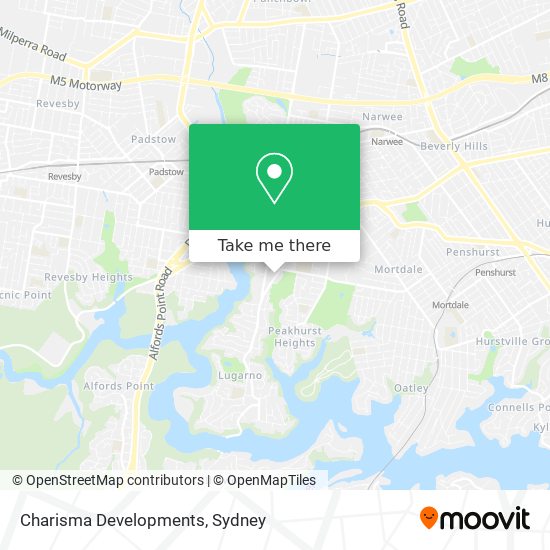 Charisma Developments map