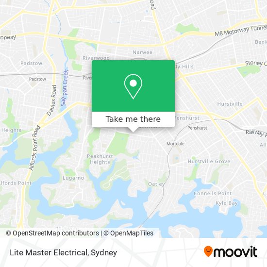 Mapa Lite Master Electrical