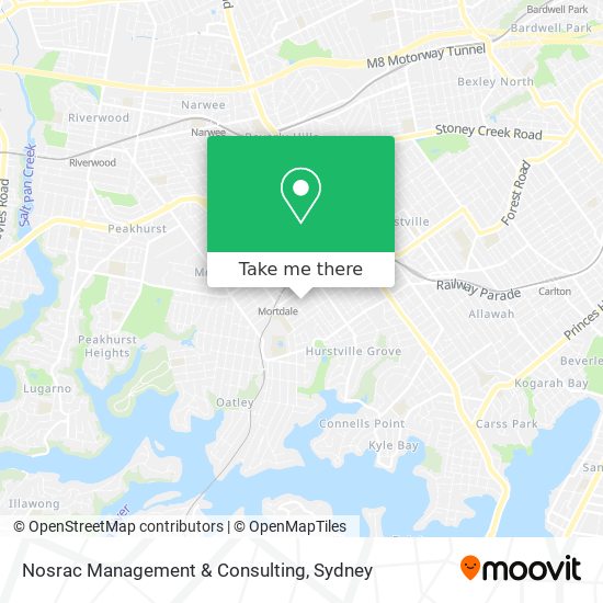 Nosrac Management & Consulting map