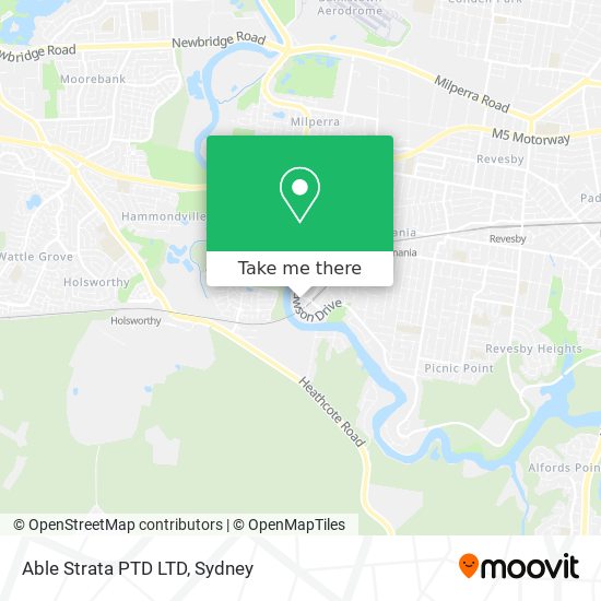 Able Strata PTD LTD map