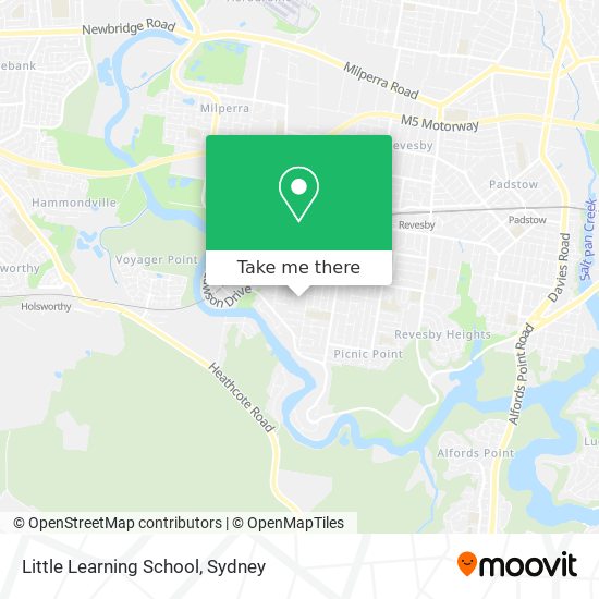 Little Learning School map