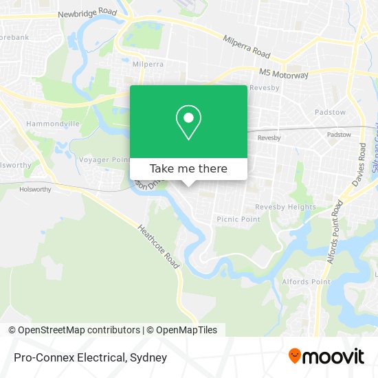 Pro-Connex Electrical map