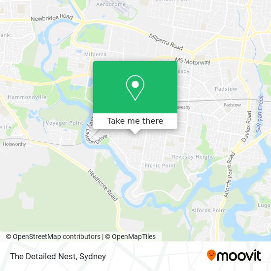 The Detailed Nest map