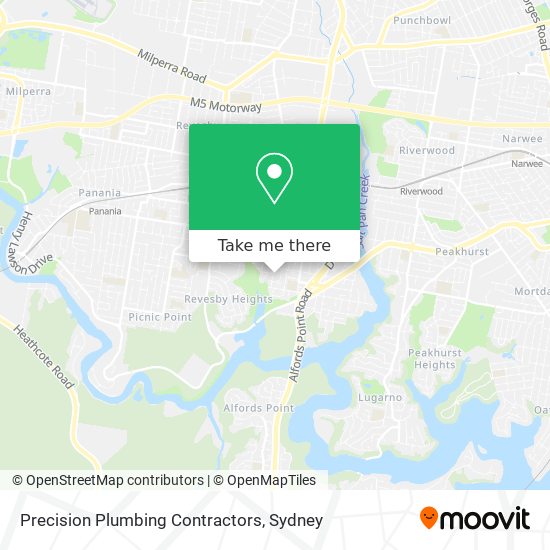 Mapa Precision Plumbing Contractors