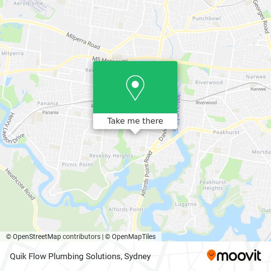 Mapa Quik Flow Plumbing Solutions