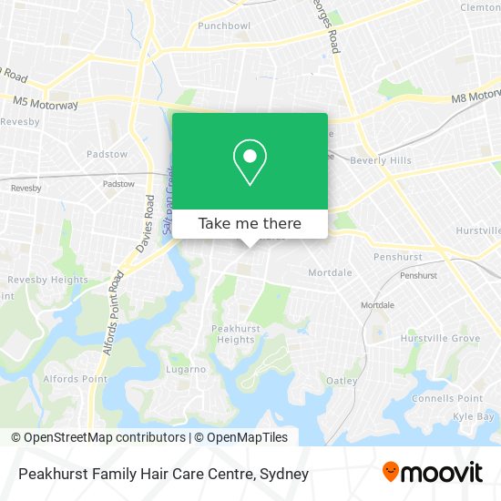 Peakhurst Family Hair Care Centre map