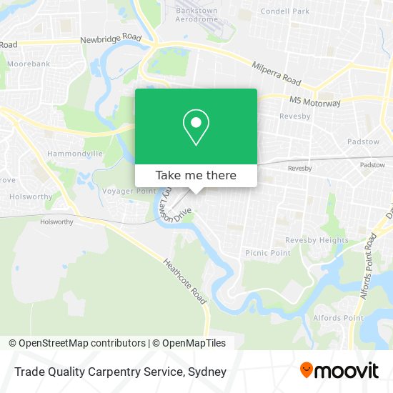 Trade Quality Carpentry Service map