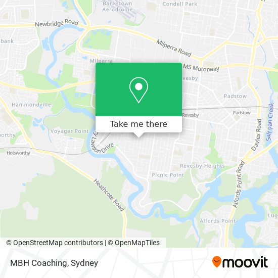 MBH Coaching map