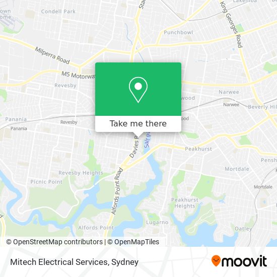 Mitech Electrical Services map