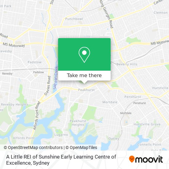 A Little REI of Sunshine Early Learning Centre of Excellence map