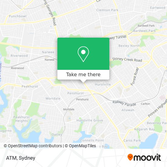 ATM map