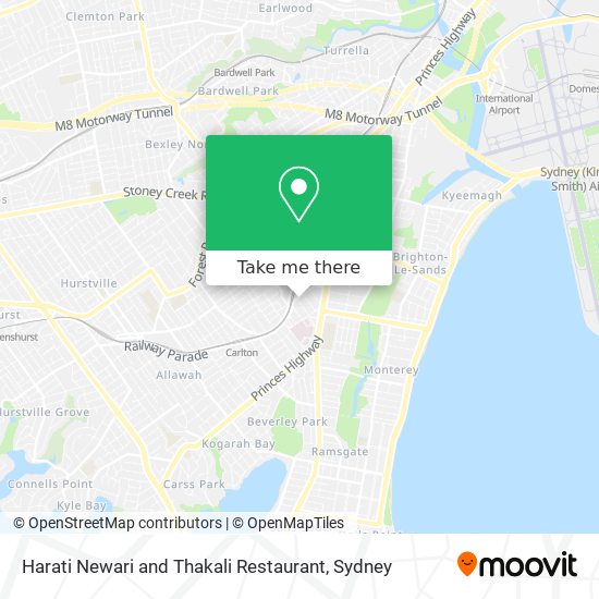 Harati Newari and Thakali Restaurant map