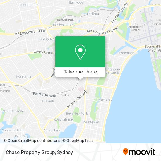 Chase Property Group map