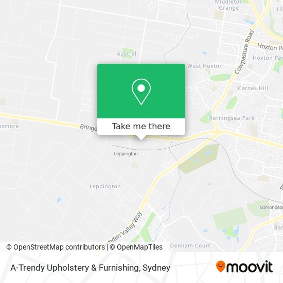 A-Trendy Upholstery & Furnishing map