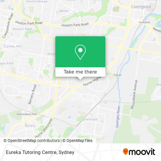 Eureka Tutoring Centre map